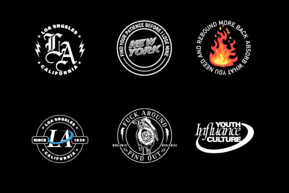 Badge Patch Retro Typography: A Designer's Secret Weapon