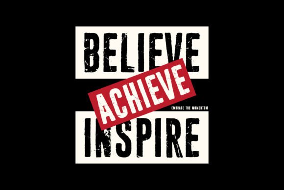Believe Inspire Typography: A Designer's Guide to Authentic Branding