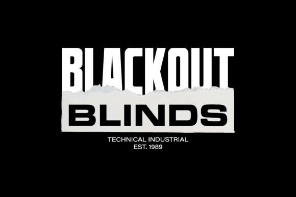 Blackout Minds Typography Graphic Tee: Bold Style for Modern Merch