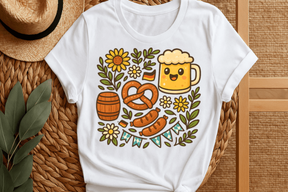 Celebrate in Style: Oktoberfest T-Shirt Design Graphic Png