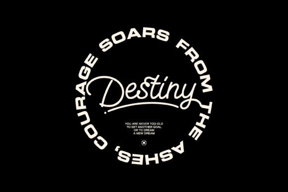 Destiny Bold Typography: Crafting a Powerful Brand Identity