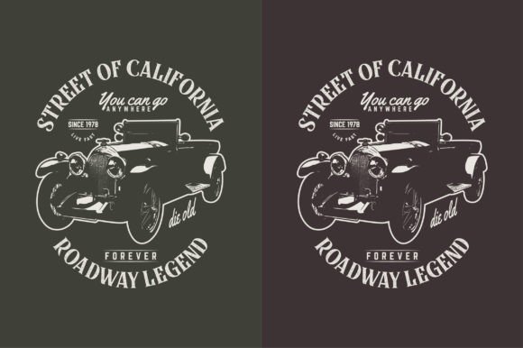 Old Car Vector T-Shirt Design: Retro Aesthetic for Modern Brands