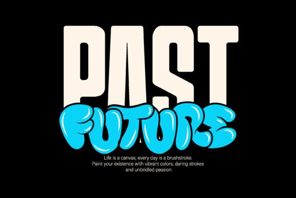 Past Future Typography: A Streetwear Design Collection