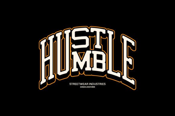 Stay Humble Typography Badge Graphic: A Guide
