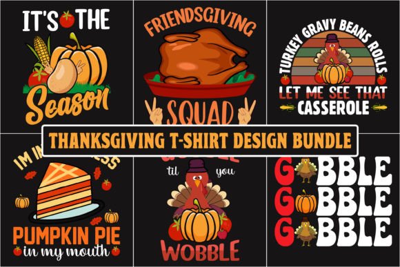 Thanksgiving Graphic Bundle 3: Quality Assets for Fall Projects