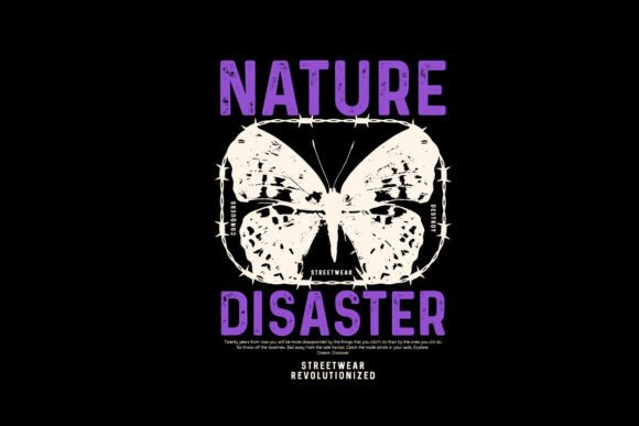 Unleash Your Brand's Edge with the Nature Disaster Skull Graphic